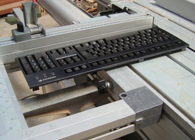 Die Tastatur wird passend gemacht