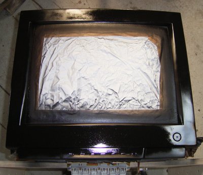 Monitor lackiert